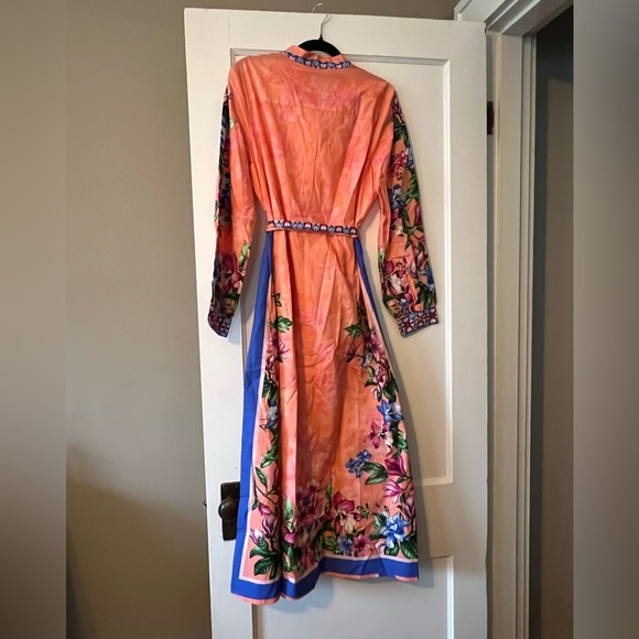 Raishma 100% Cotton Aline Midi Dress UK Size 14 NWT - Picture 6 of 6